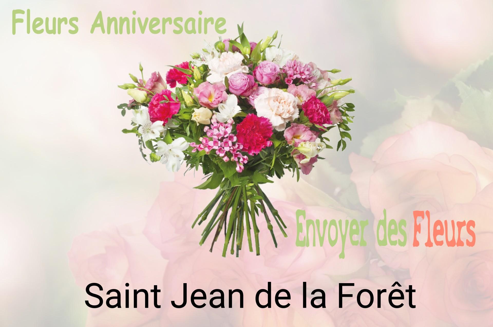 Bouquet de fleurs d’anniversaire livré à Saint-Jean-de-la-Forêt