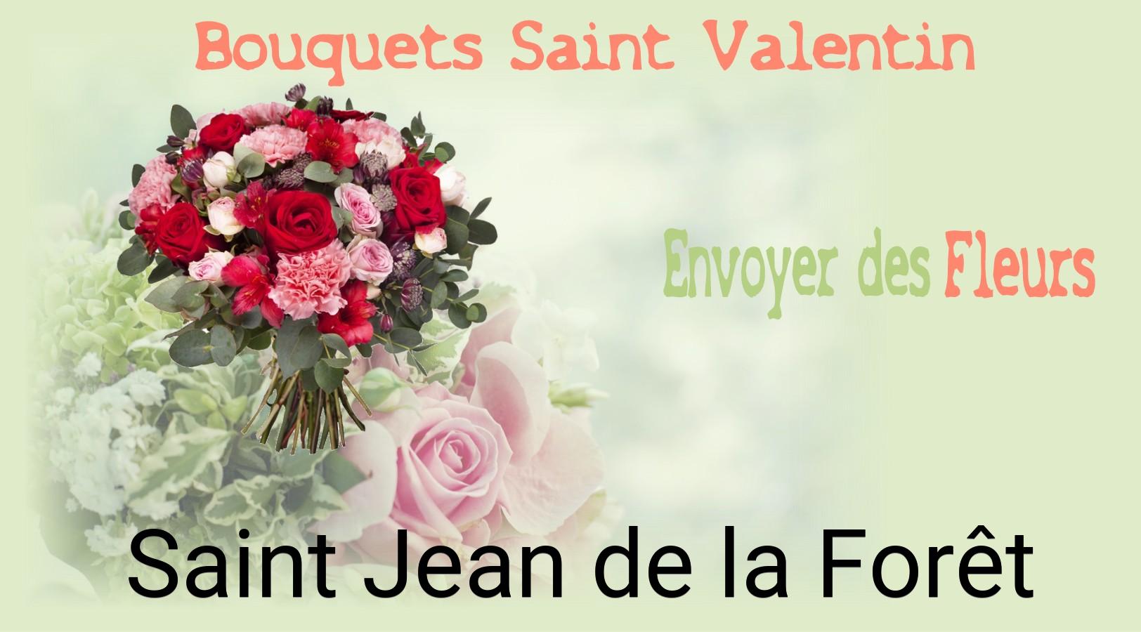 Roses de Saint-Valentin livrées à Saint-Jean-de-la-Forêt